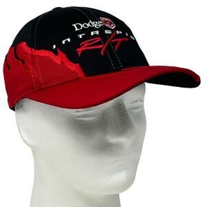Vintage Y2Ks Dodge Intrepid R/T NASCAR Hat Cap Black Motorsports Chase Snapback
